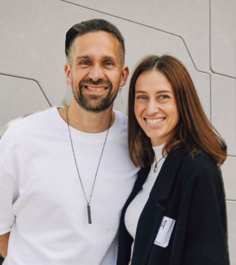 Olga Kirillova and Carsten Pfisterer